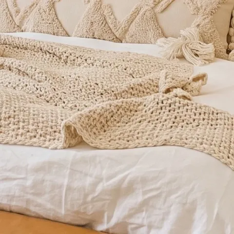 jute-look area rug