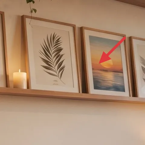 framed botanical print