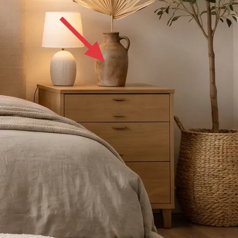 pair of plug-in table lamps with beige shades