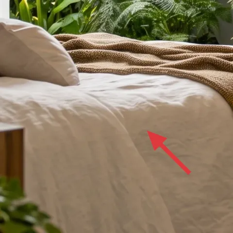 white duvet cover