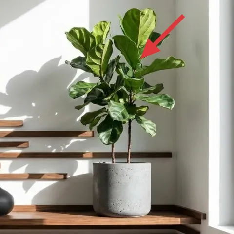 green leafy indoor plant