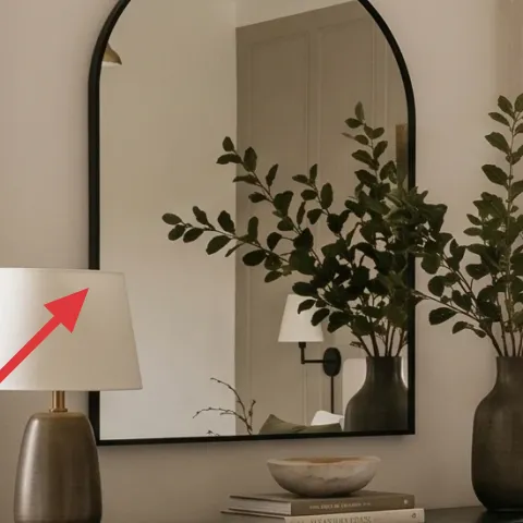 beige curtain panel pair