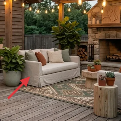large ceramic plant pot