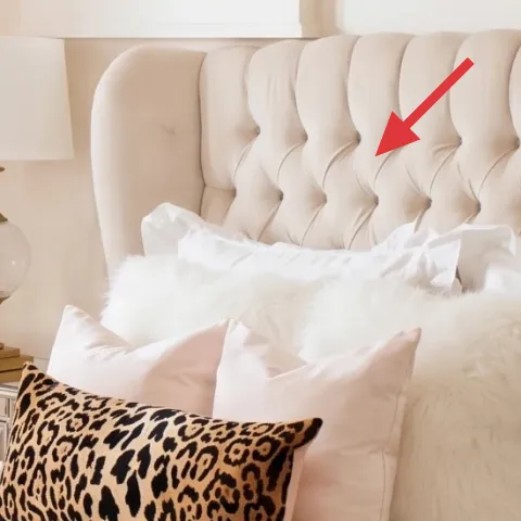 tufted upholstered bed frame