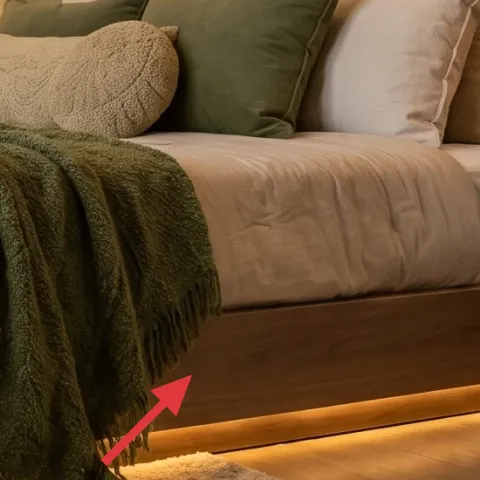 green throw blanket