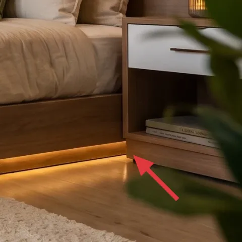 side table with drawer